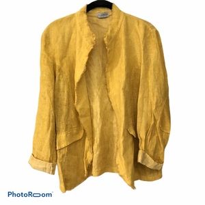 White Mykonos by Celebrity Linen Jacket